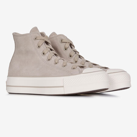 CONVERSE CHUCK TAYLOR ALL STAR LIFT HI BEIGE DAMES