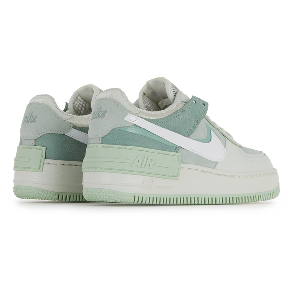 NIKE AIR FORCE 1 SHADOW GROEN WIT SNEAKERS DAMES Courir