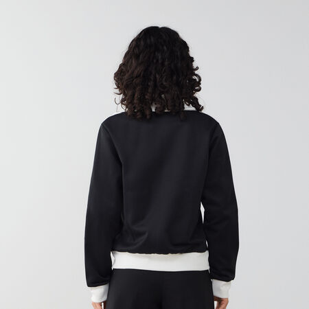 ADIDAS ORIGINALS JACKET FZ BECKENBAUER ZWART/WIT DAMES
