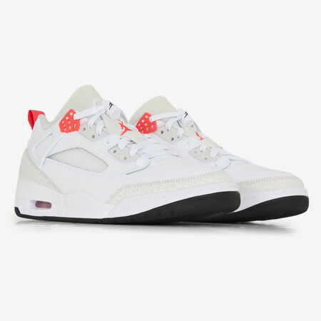 JORDAN Spizike JORDAN SPIZIKE LOW WIT/ROOD HEREN