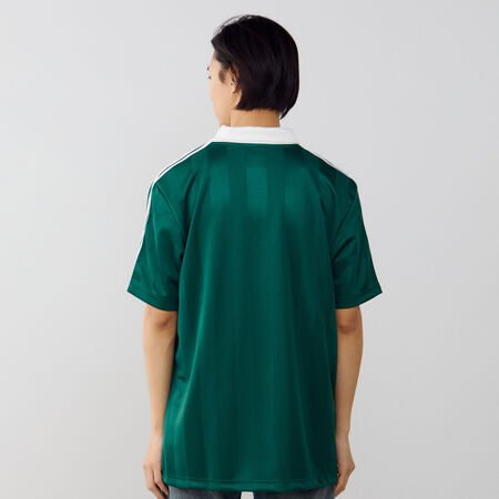 ADIDAS ORIGINALS JERSEY ARCHIVE COLLAR GROEN HEREN