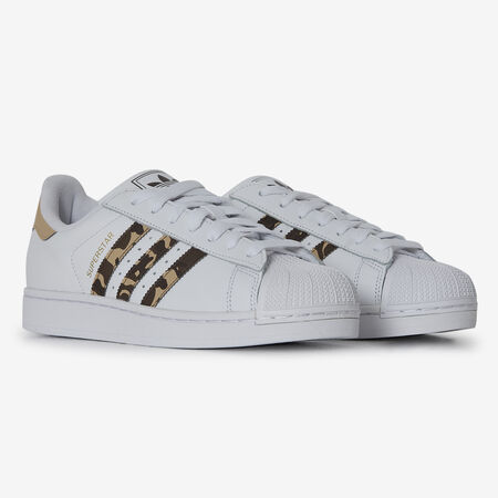 ADIDAS ORIGINALS superstar SUPERSTAR LEATHER BEIGE/WIT DAMES