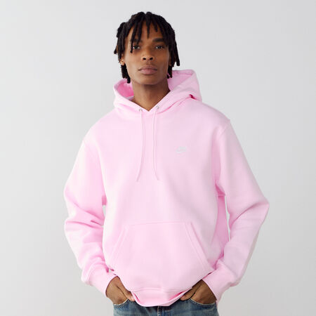 HOODIE CLUB SMALL LOGO : ROZE