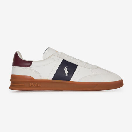 POLO RALPH LAUREN HERITAGE AERA BLANC/BORDEAUX HEREN