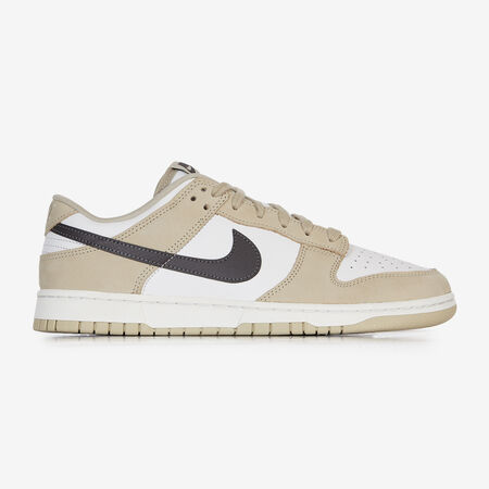 DUNK LOW : BEIGE/WIT