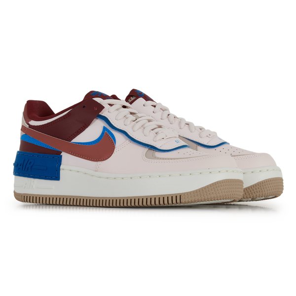 NIKE AIR FORCE 1 SHADOW BEIGE ROOD SNEAKERS DAMES Courir