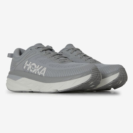 HOKA BONDI 7 WIT/GRIJS HEREN