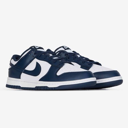 NIKE dunk DUNK LOW WIT/MARINEBLAUW HEREN