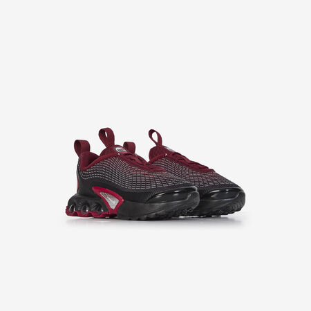 NIKE AIR MAX DN EL ZWART/ROOD BABY