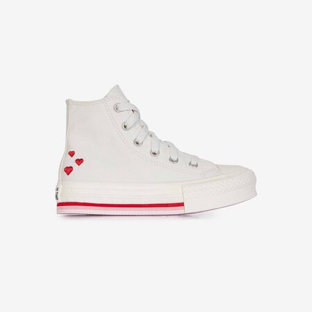 CONVERSE chuck taylor all star CHUCK TAYLOR ALL STAR EVA LIFT HI VALENT WIT/ROZE KIND