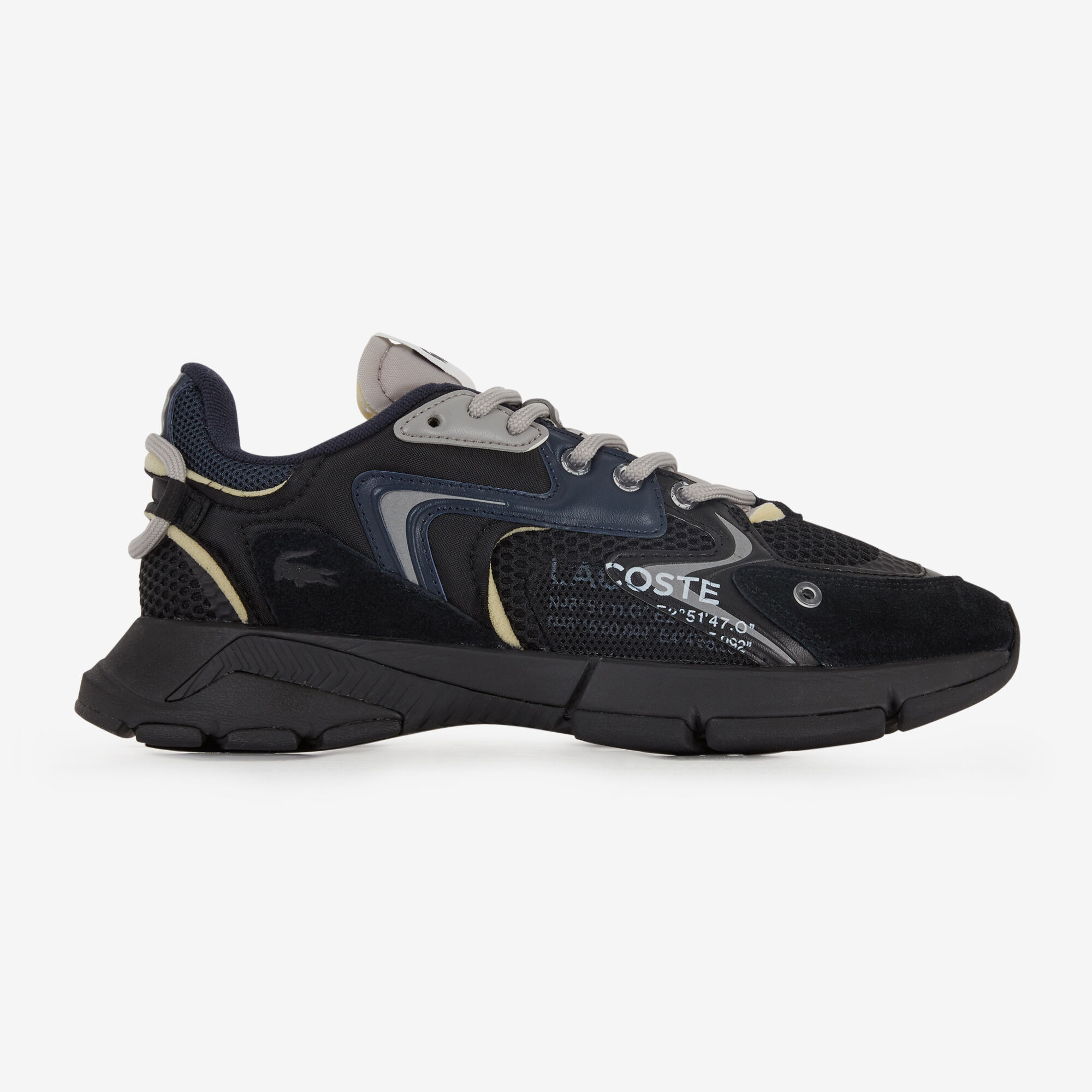 Lacoste sneakers heren zwart on sale