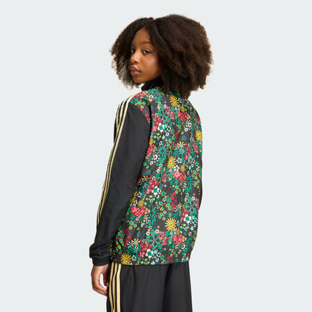 ADIDAS ORIGINALS TRACK TOP LIBERTY ZWART/MEERKLEURIG JUNIOR