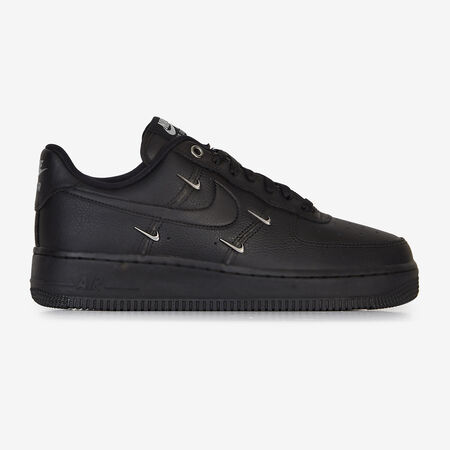 NIKE air force 1 AIR FORCE 1 LOW METAL MINI SWOOSH ZWART DAMES