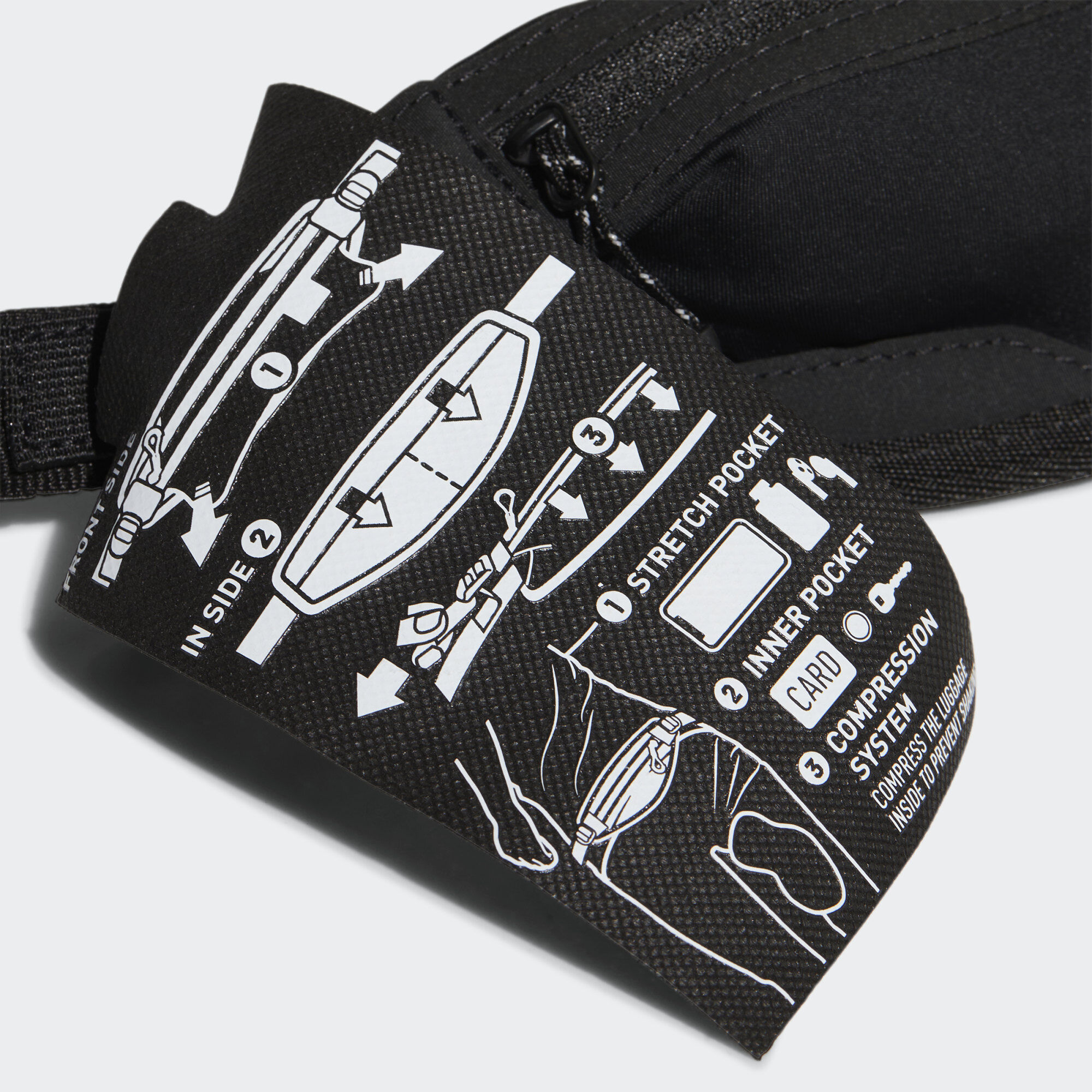 Adidas running waist pouch on sale