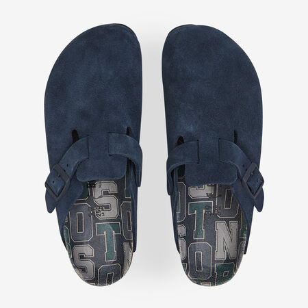 BIRKENSTOCK boston BOSTON SUEDE VARSITY MARINEBLAUW DAMES