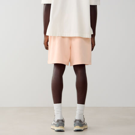 NIKE SHORT CLUB FLEECE FLOW ROZE/WIT HEREN