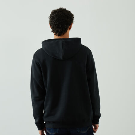 CONVERSE HOODIE STAR CHEVRON EMBROIDERED ZWART HEREN