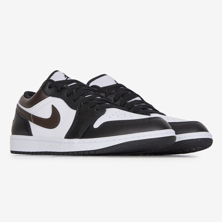 JORDAN AIR JORDAN 1 LOW ZWART/BRUIN HEREN
