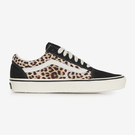 VANS old skool OLD SKOOL LEOPARD ZWART/BEIGE DAMES
