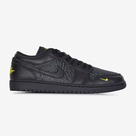 JORDAN AIR JORDAN 1 LOW SE ZWART/GEEL HEREN