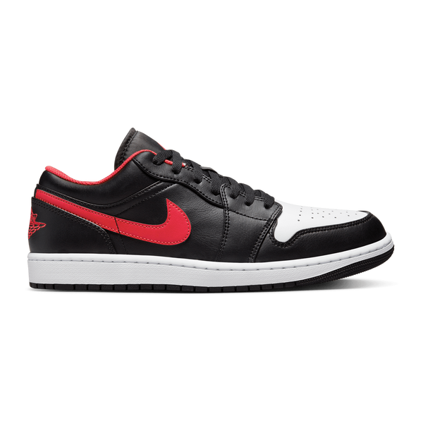 JORDAN AIR JORDAN 1 LOW ZWART ROOD SNEAKERS HEREN Courir
