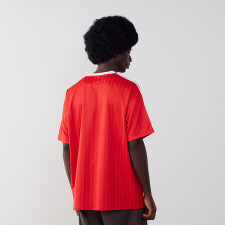 ADIDAS ORIGINALS TEE SHIRT ADICOLOR ROOD/WIT HEREN