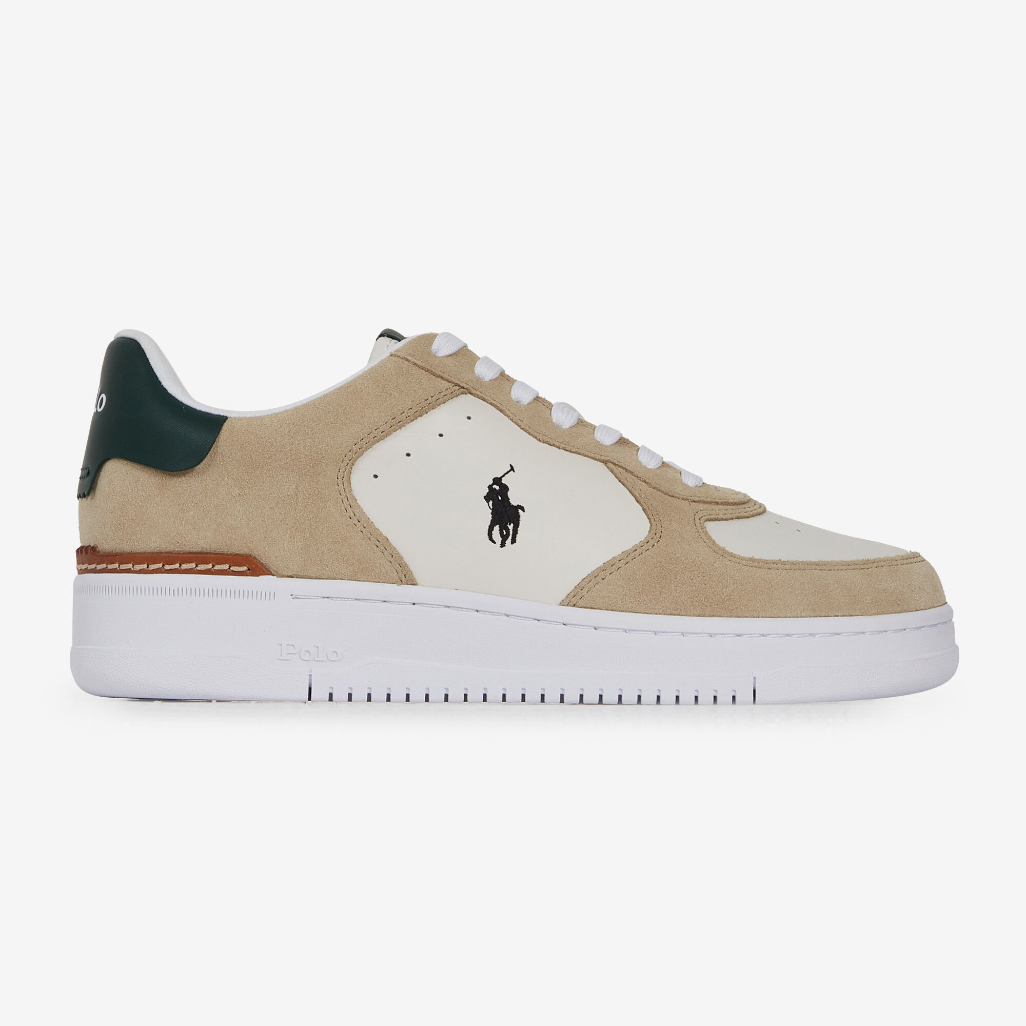 Ralph lauren suede trainers on sale