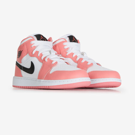 JORDAN air jordan 1 AIR JORDAN 1 MID WIT/ROZE JUNIOR