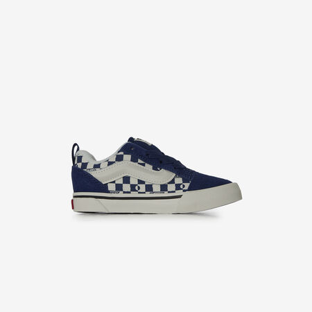 VANS knu skool KNU SKOOL CHECK EL BLAUW/WIT BABY