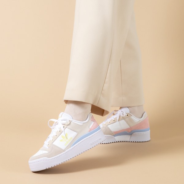Adidas sneakers top dames roze