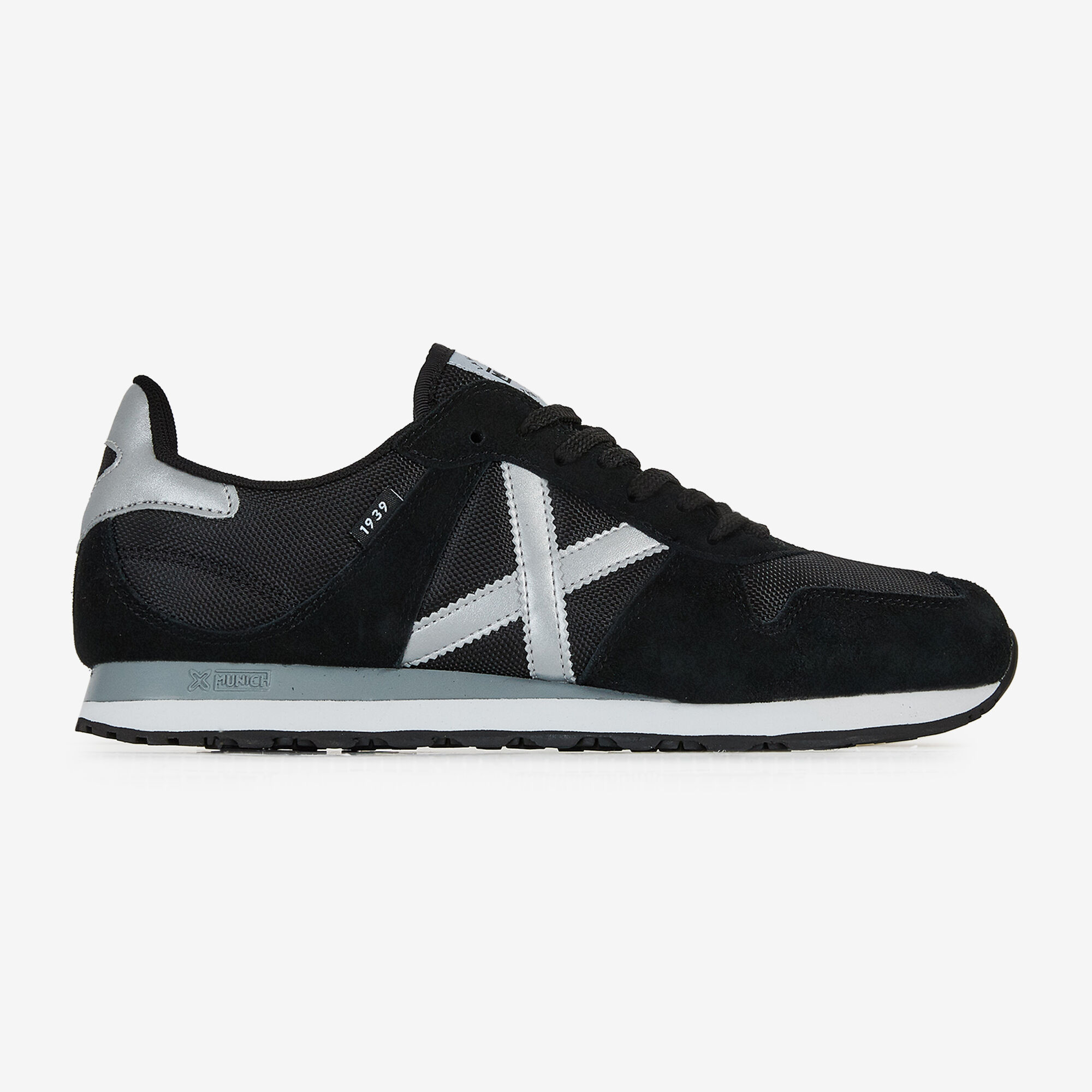 MUNICH MASSANA ZWART WIT SNEAKERS HEREN Courir
