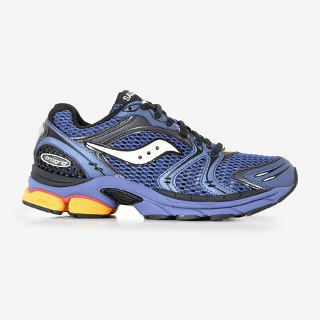 SAUCONY TRIUMPH 4 BLAUW/GEEL DAMES