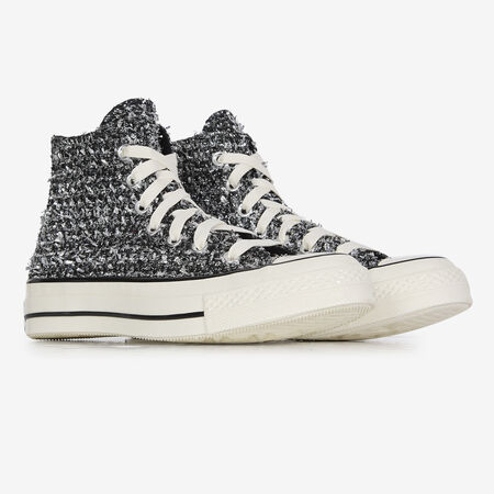 CONVERSE CHUCK 70 HI METALLIC GRIJS DAMES
