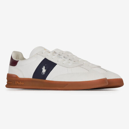 POLO RALPH LAUREN HERITAGE AERA BLANC/BORDEAUX HEREN