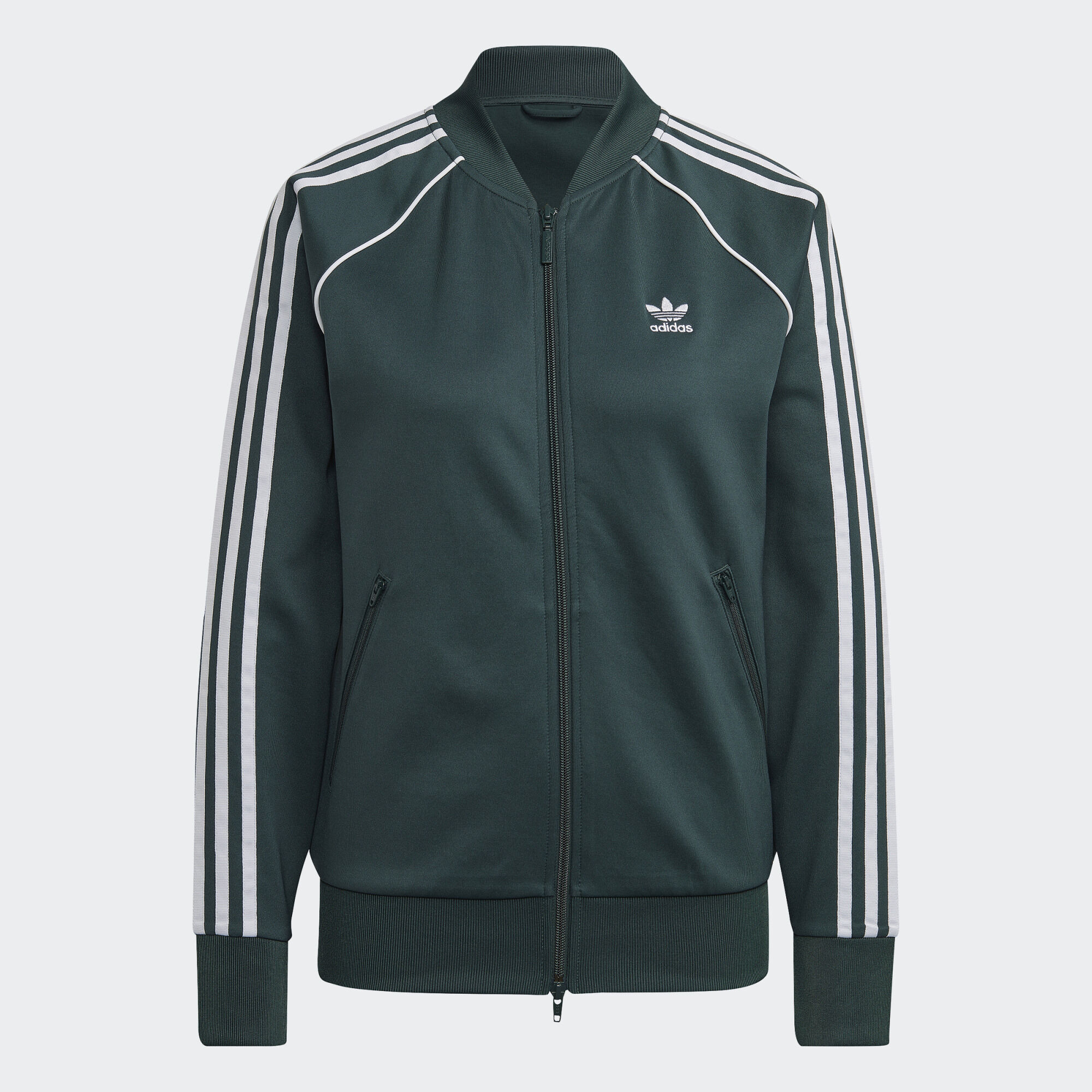 Adidas originals sst track jacket best sale green