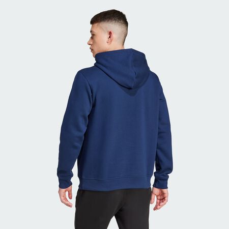 ADIDAS ORIGINALS HOODIE ESSENTIAL TREFOIL MARINEBLAUW/WIT HEREN