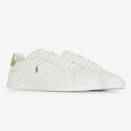 POLO RALPH LAUREN HERITAGE COURT SIGNATURE WIT/BEIGE HEREN
