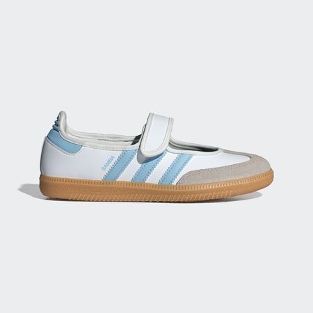 ADIDAS ORIGINALS samba SAMBA JANE WIT/BLAUW JUNIOR