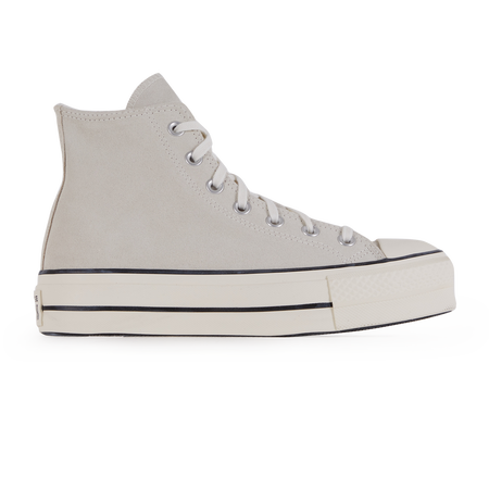 CONVERSE chuck taylor all star CHUCK TAYLOR ALL STAR LIFT HI SUEDE BEIGE DAMES