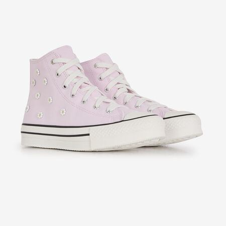 CONVERSE chuck taylor all star CHUCK TAYLOR EVA LIFT HI BEADS ROZE/WIT JUNIOR