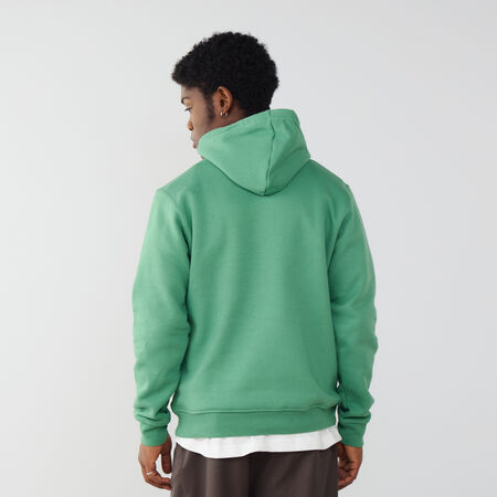 ADIDAS ORIGINALS HOODIE ESSENTIAL TREFOIL GROEN/WIT HEREN
