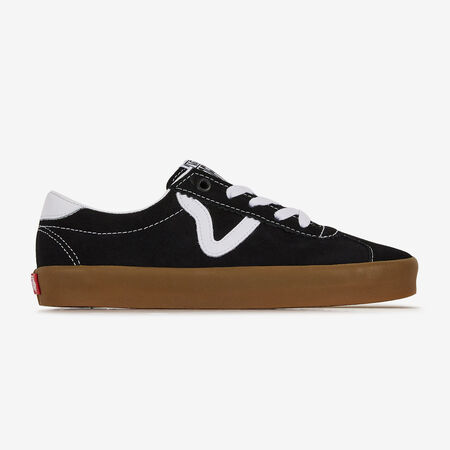 VANS SPORT LOW ZWART/WIT DAMES