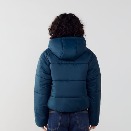 NIKE DOUDOUNE PUFFER MARINEBLAUW/WIT DAMES