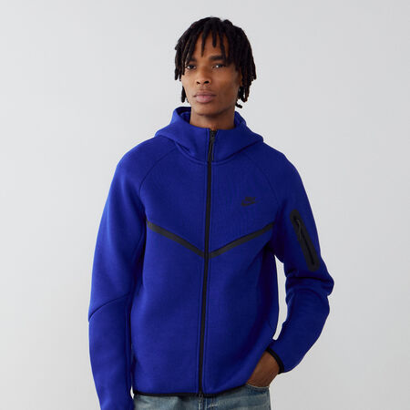 NIKE JACKET TECH FLEECE FZ BLAUW HEREN