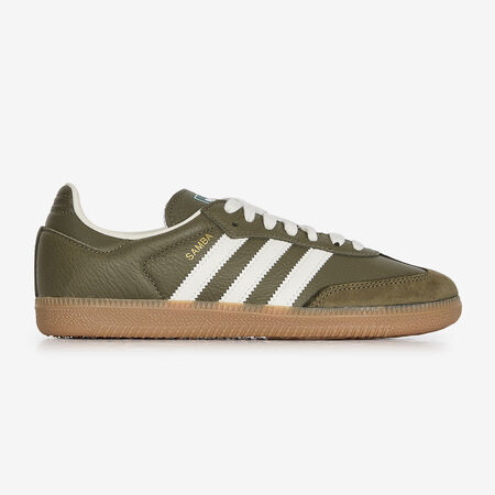 ADIDAS ORIGINALS samba SAMBA OG KNIT KHAKI/WIT DAMES