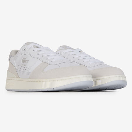 LACOSTE T-CLIP SET WIT/GRIJS DAMES