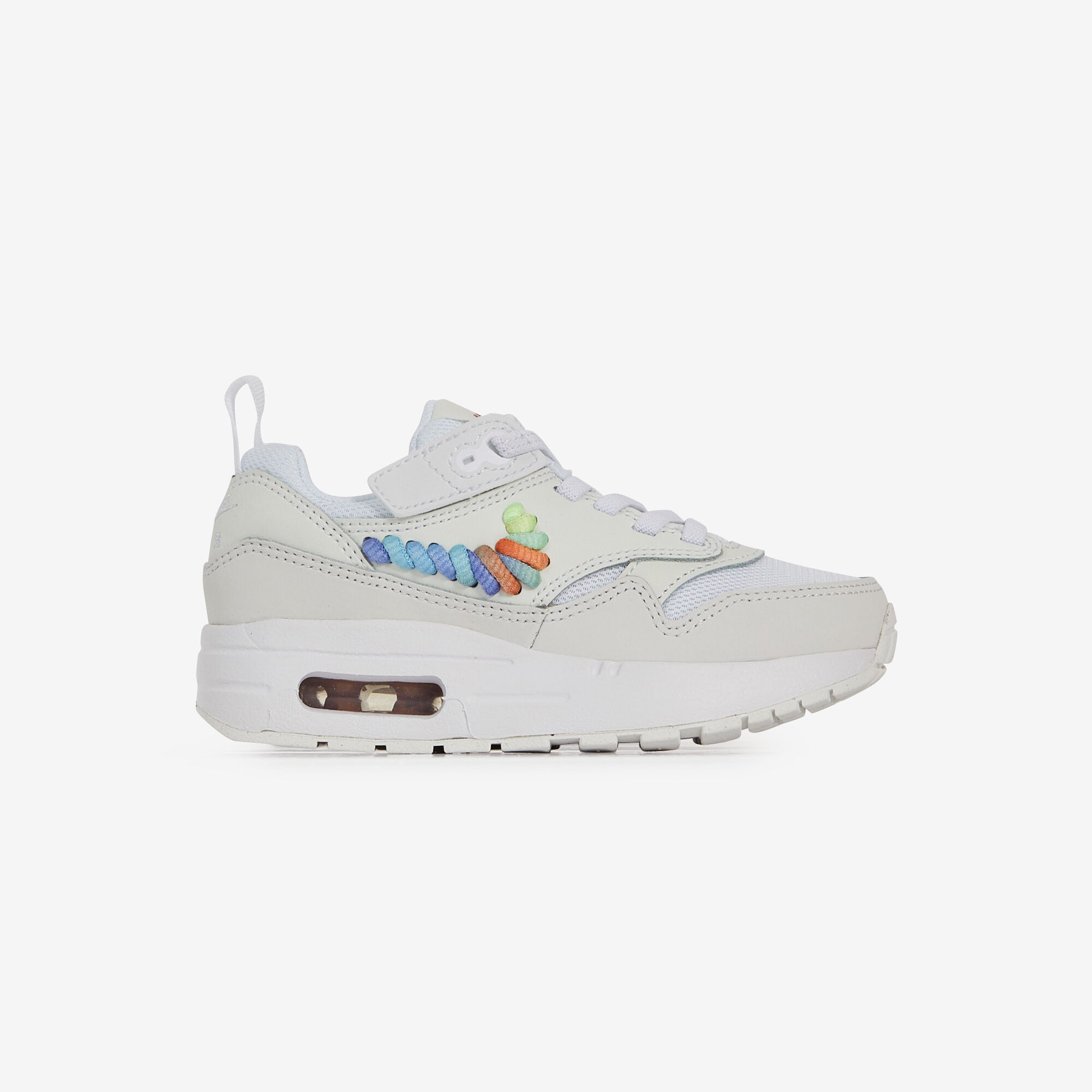 NIKE AIR MAX 1 CF WIT MEERKLEURIG SNEAKERS KINDEREN Courir