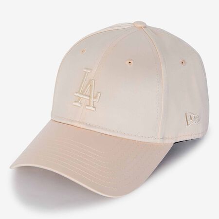 NEW ERA 9FORTY WOMEN LA SATIN LOGO BEIGE DAMES