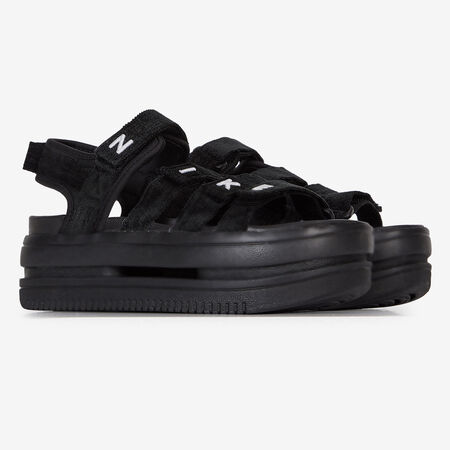 NIKE ICON SANDAL ZWART DAMES