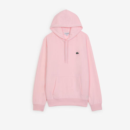 LACOSTE HOODIE CLASSIC LOGO SL ROZE/GROEN HEREN